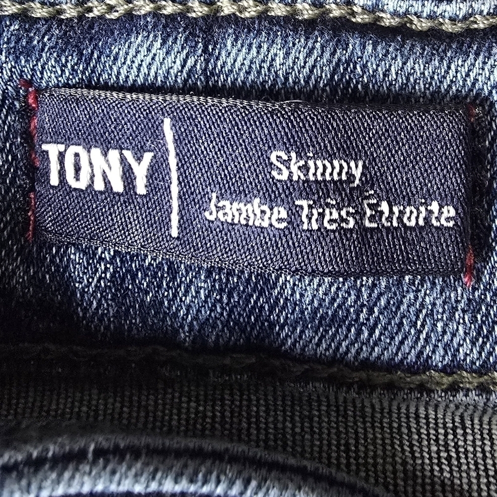 True Religion Tony Skinny blue Jeans.  Size 32 - Picture 8 of 8